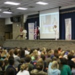 American Revolution with ARTZ OUT LOUD student audience